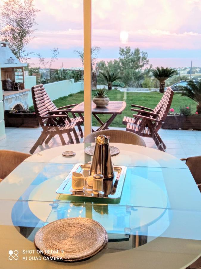 Luxury Apartment With Sea View Near Kallithea Коскину Экстерьер фото